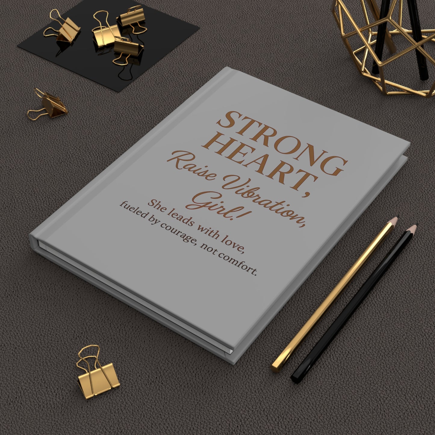 Strong Heart Hardcover Journal Matte