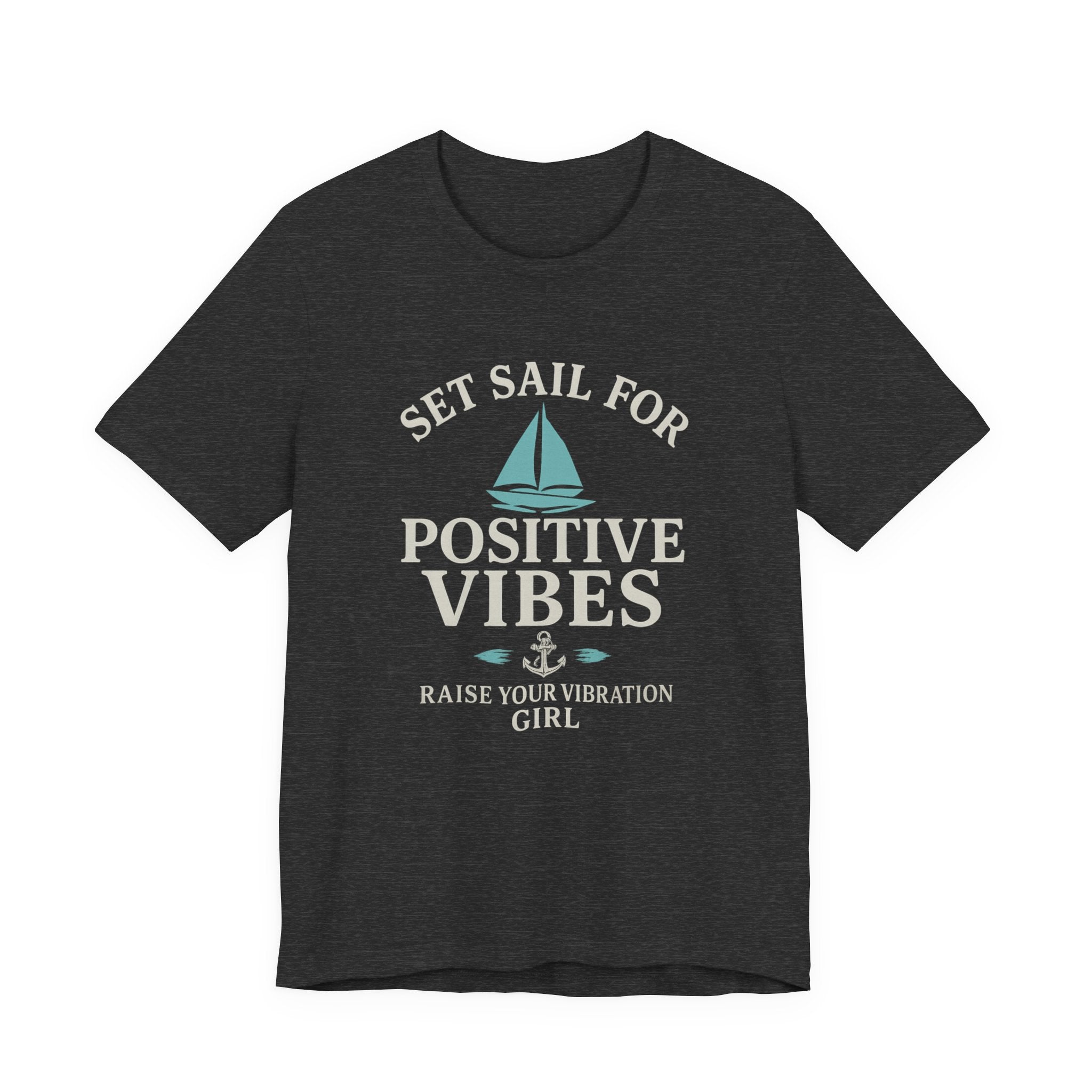 Positive Vibes Unisex Jersey Short Sleeve Tee