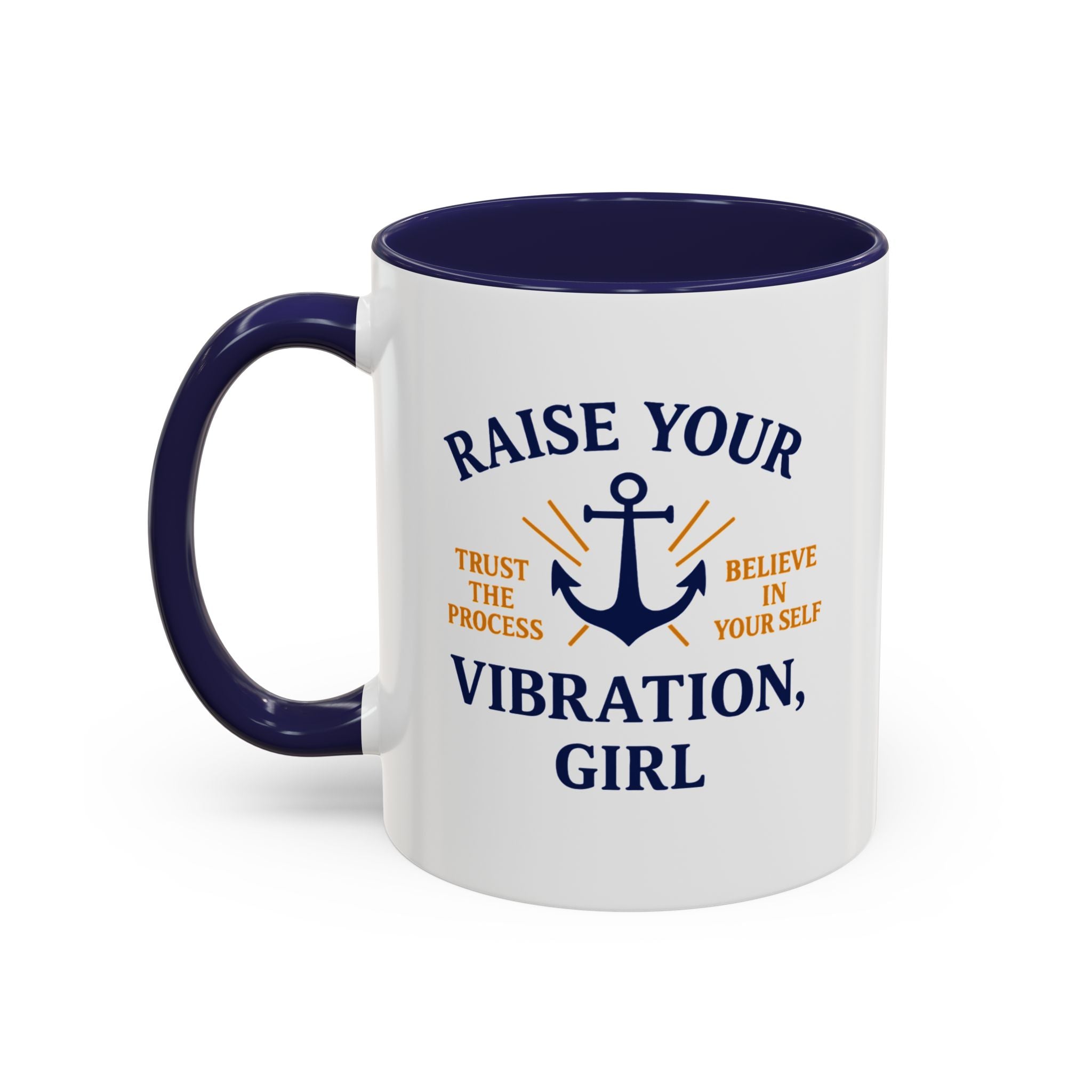 Raise Your Vibration Accent Coffee Mug