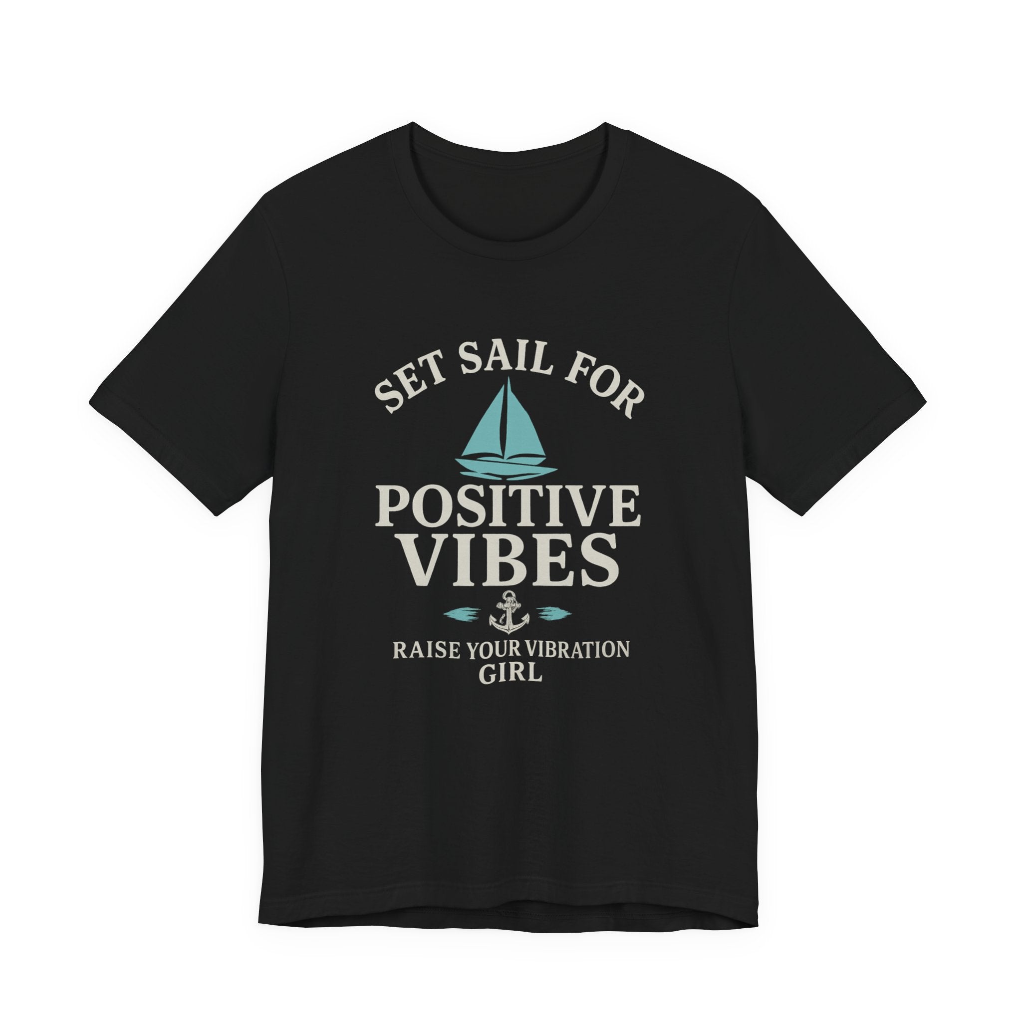 Positive Vibes Unisex Jersey Short Sleeve Tee