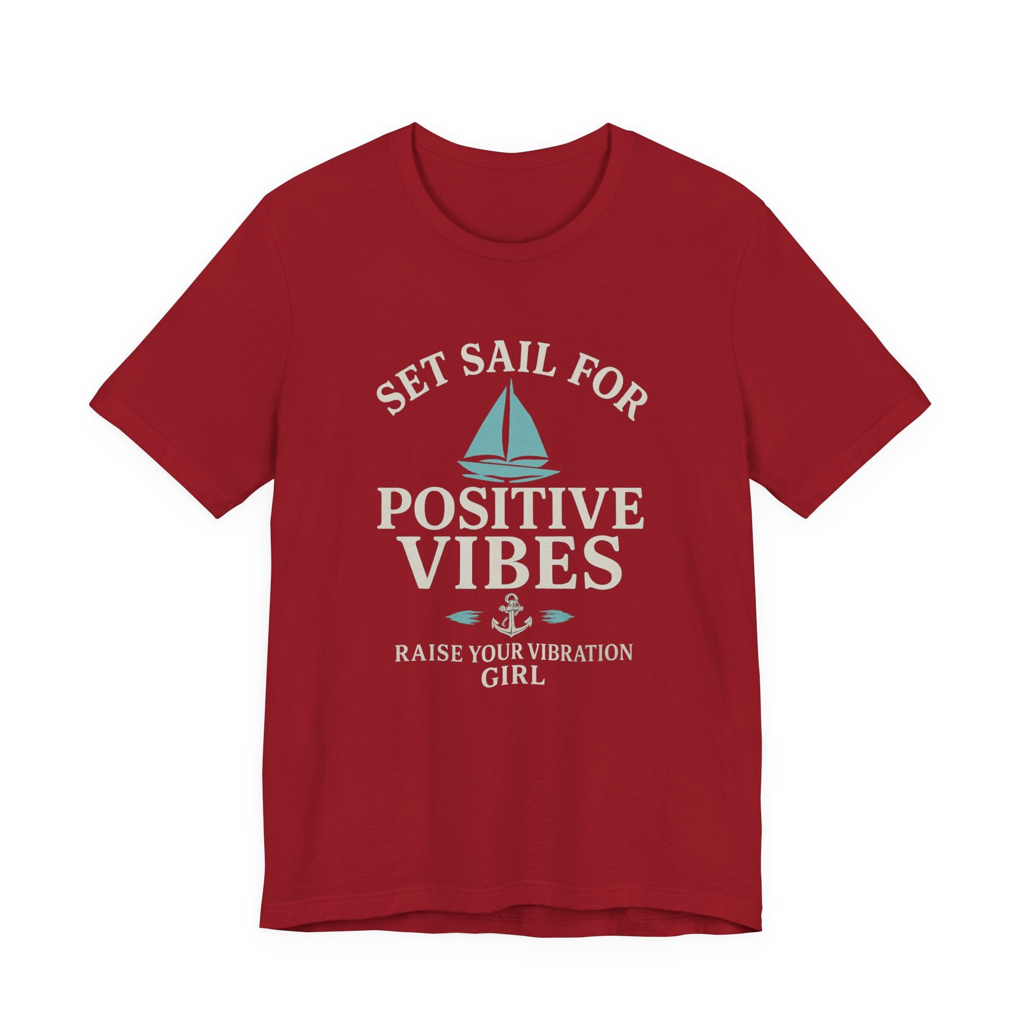 Positive Vibes Unisex Jersey Short Sleeve Tee