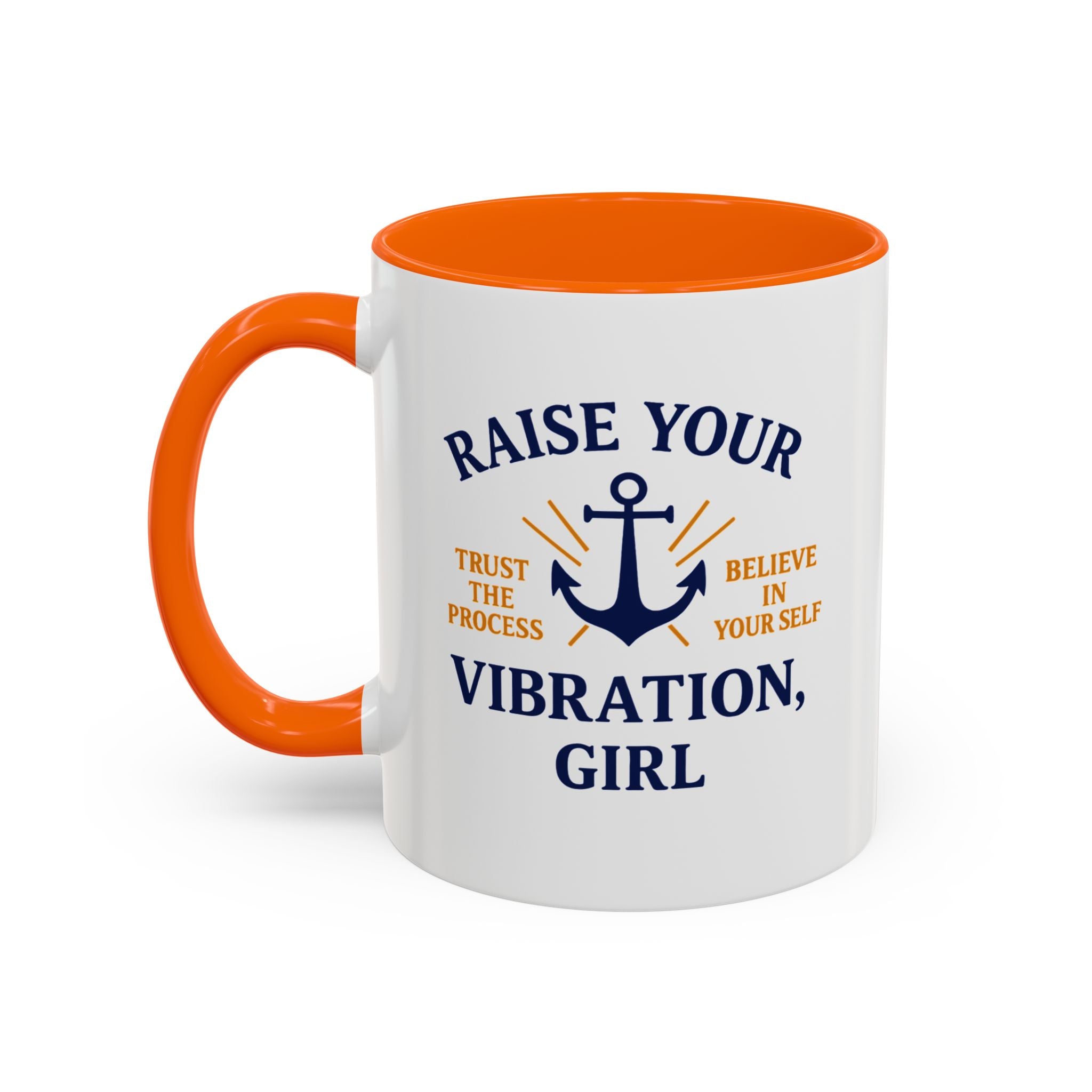 Raise Your Vibration Accent Coffee Mug