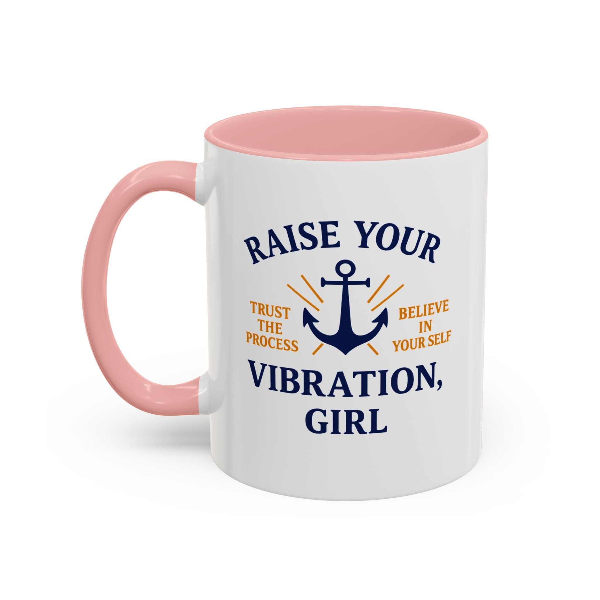 Raise Your Vibration Accent Coffee Mug