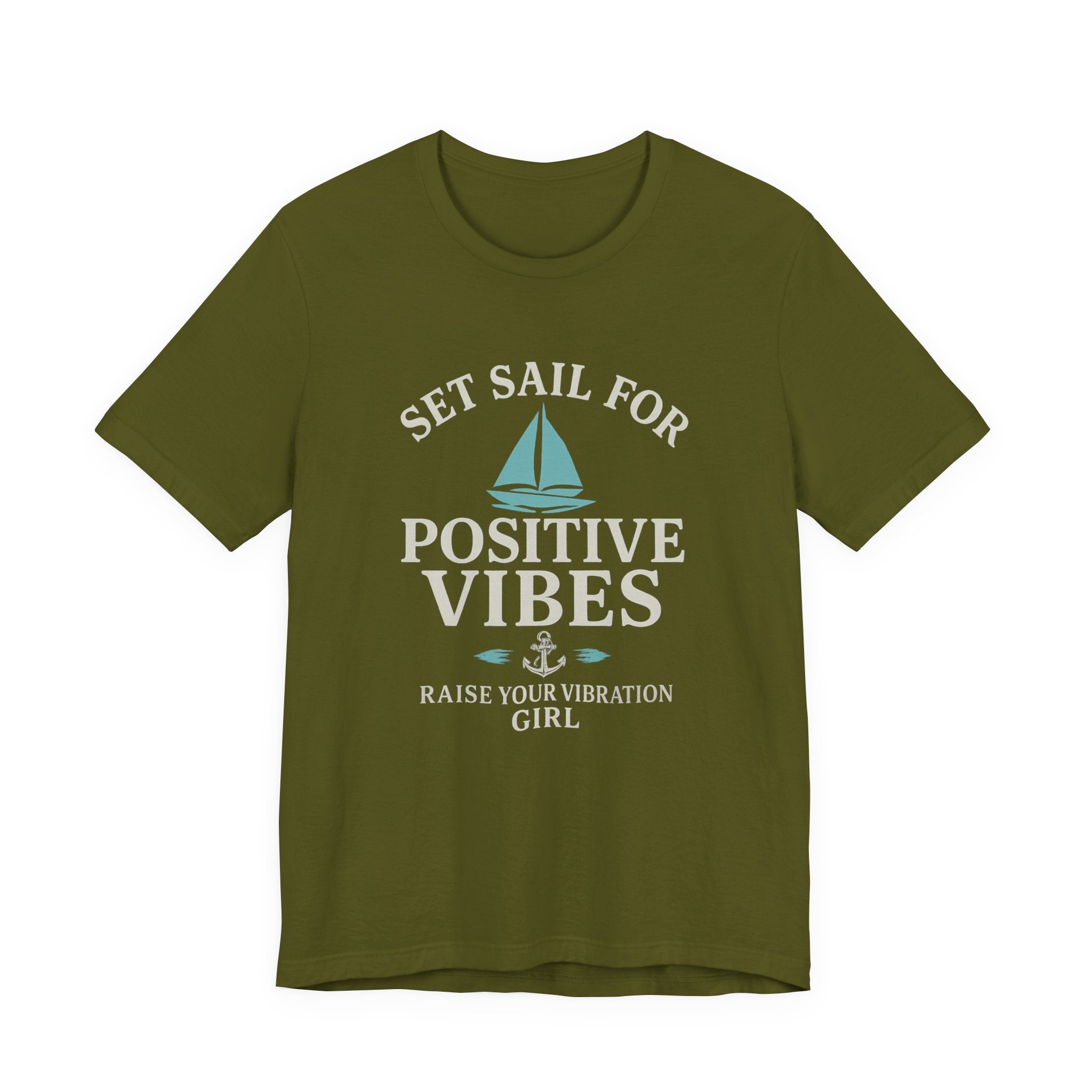 Positive Vibes Unisex Jersey Short Sleeve Tee