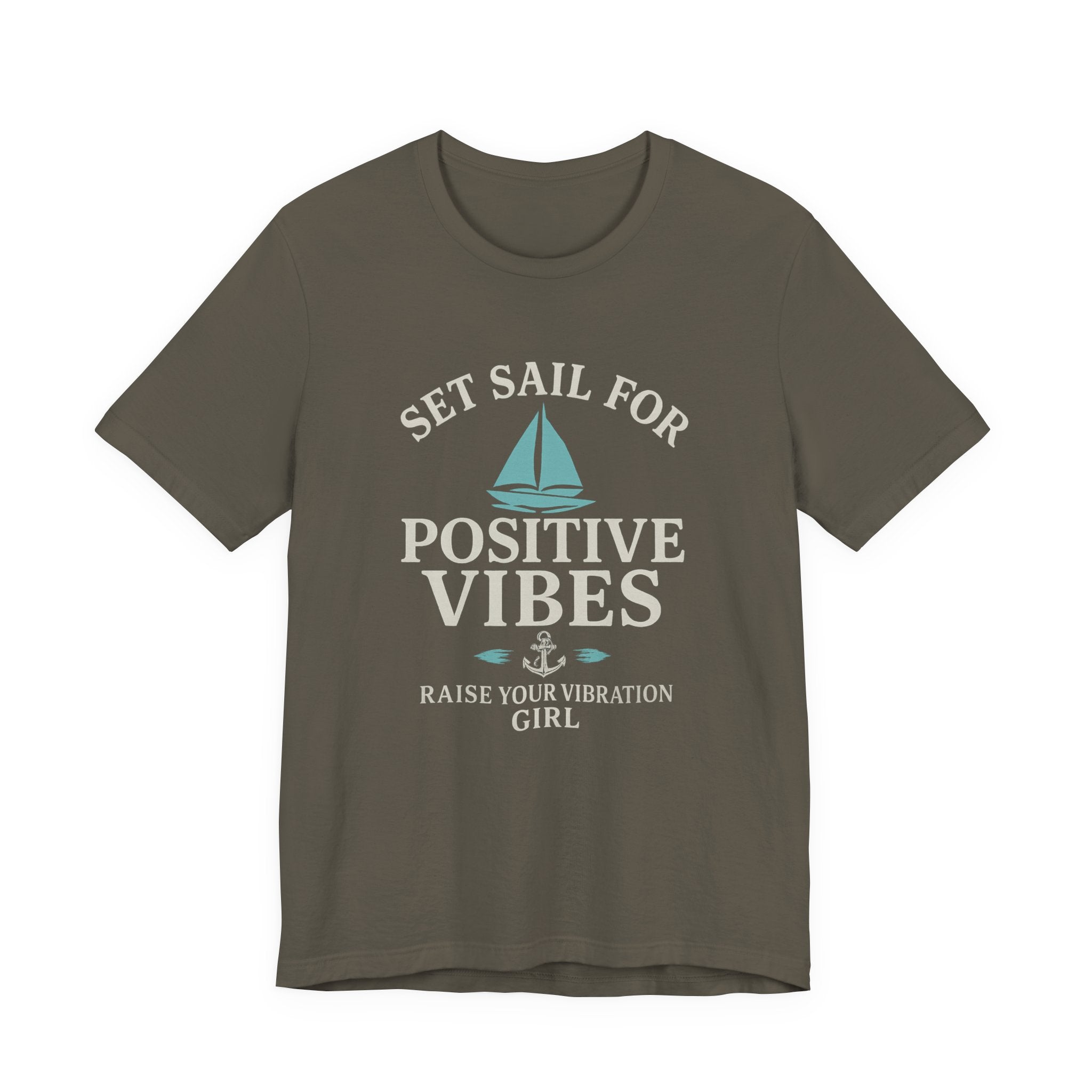 Positive Vibes Unisex Jersey Short Sleeve Tee