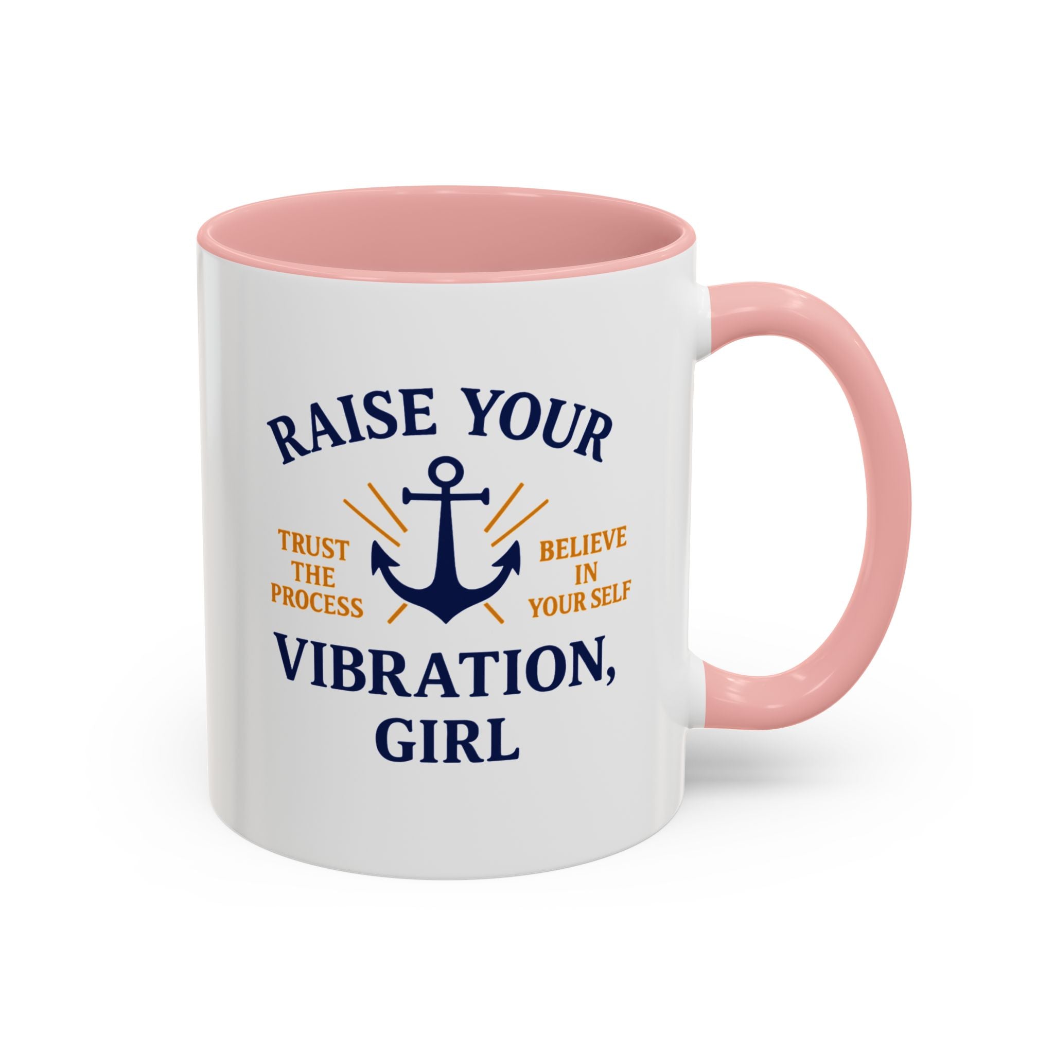 Raise Your Vibration Accent Coffee Mug