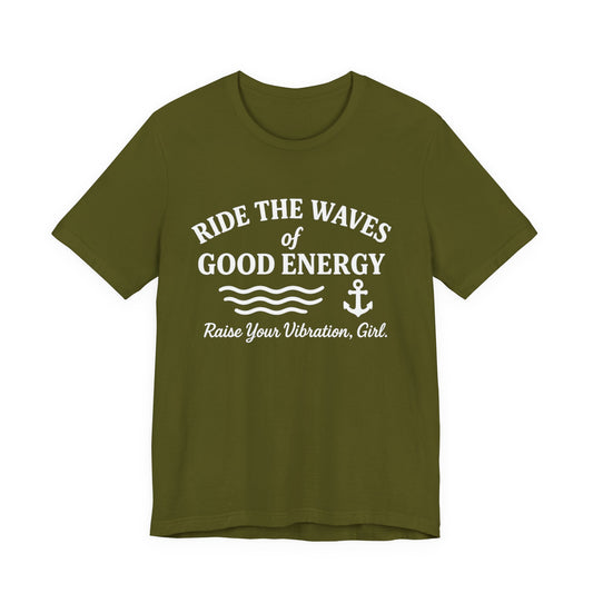 Ride The Waves Unisex Jersey Short Sleeve Tee