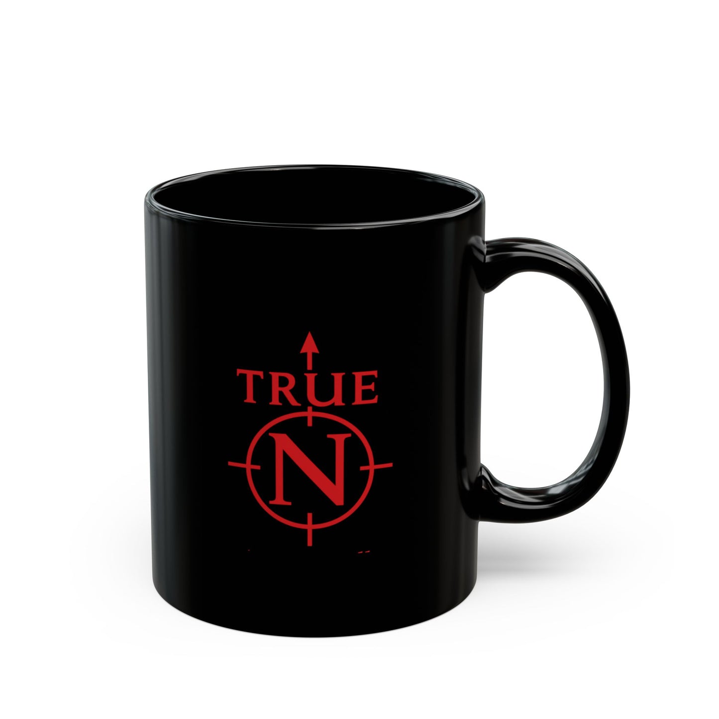 True North Black Mug