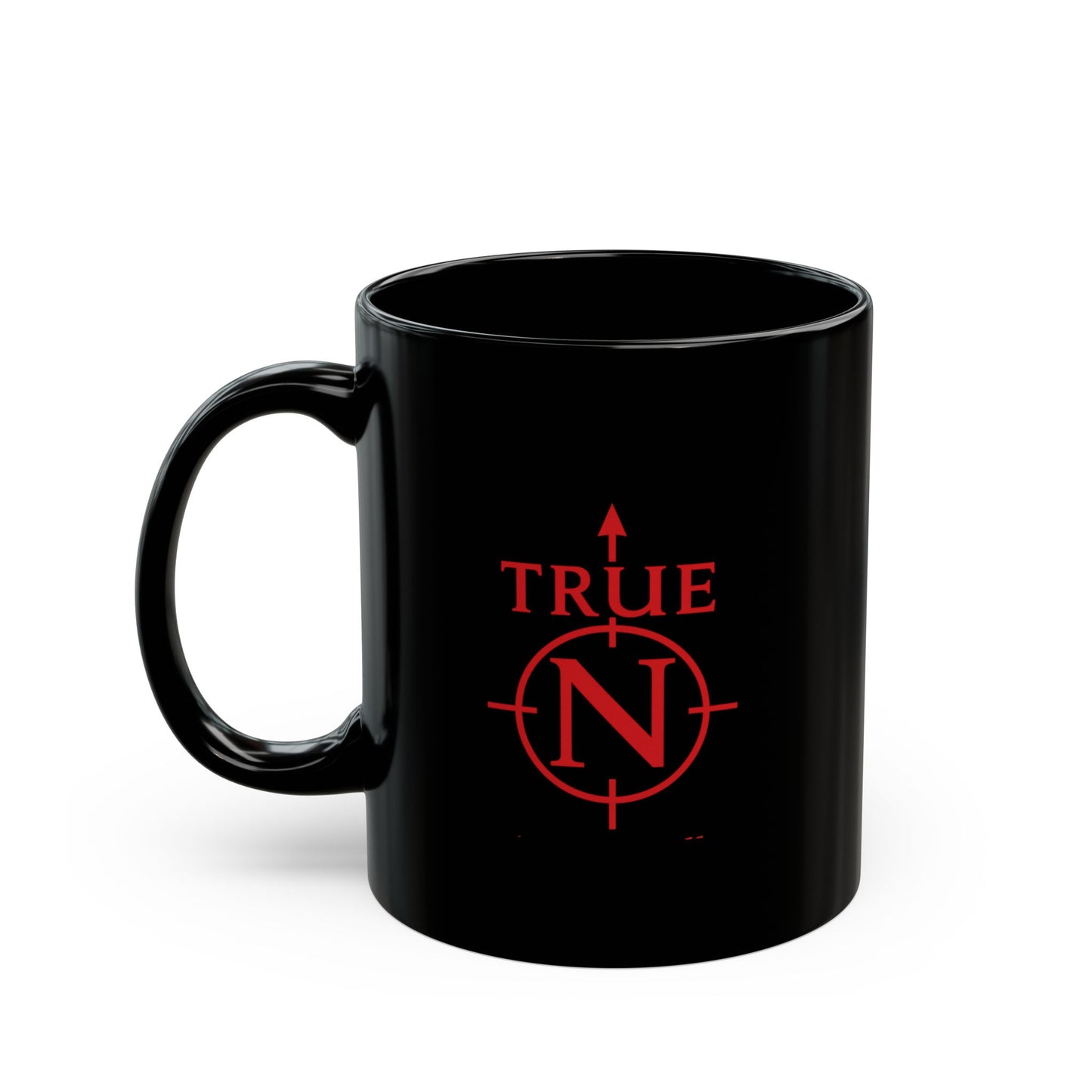 True North Black Mug