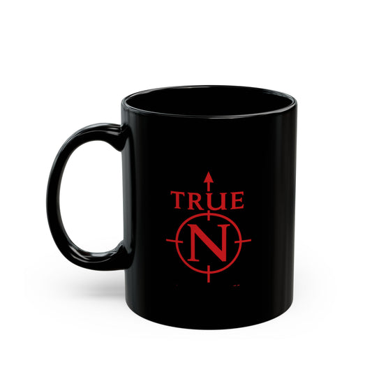 True North Black Mug