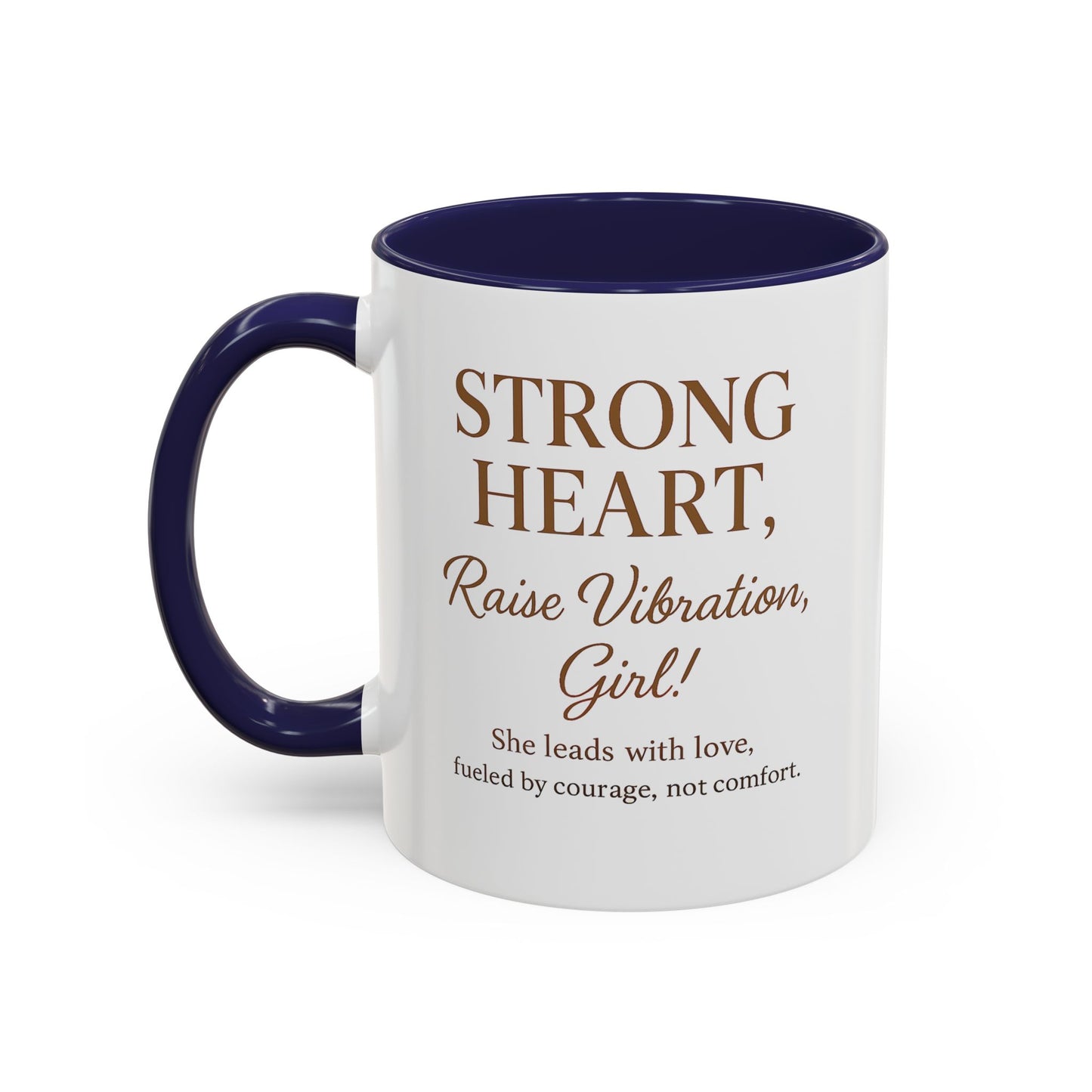 Strong Heart Accent Coffee Mug