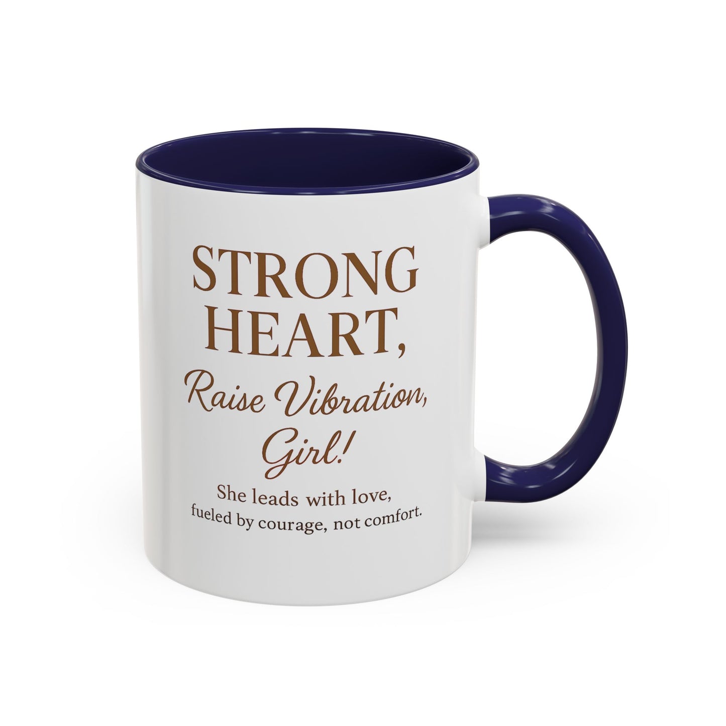 Strong Heart Accent Coffee Mug