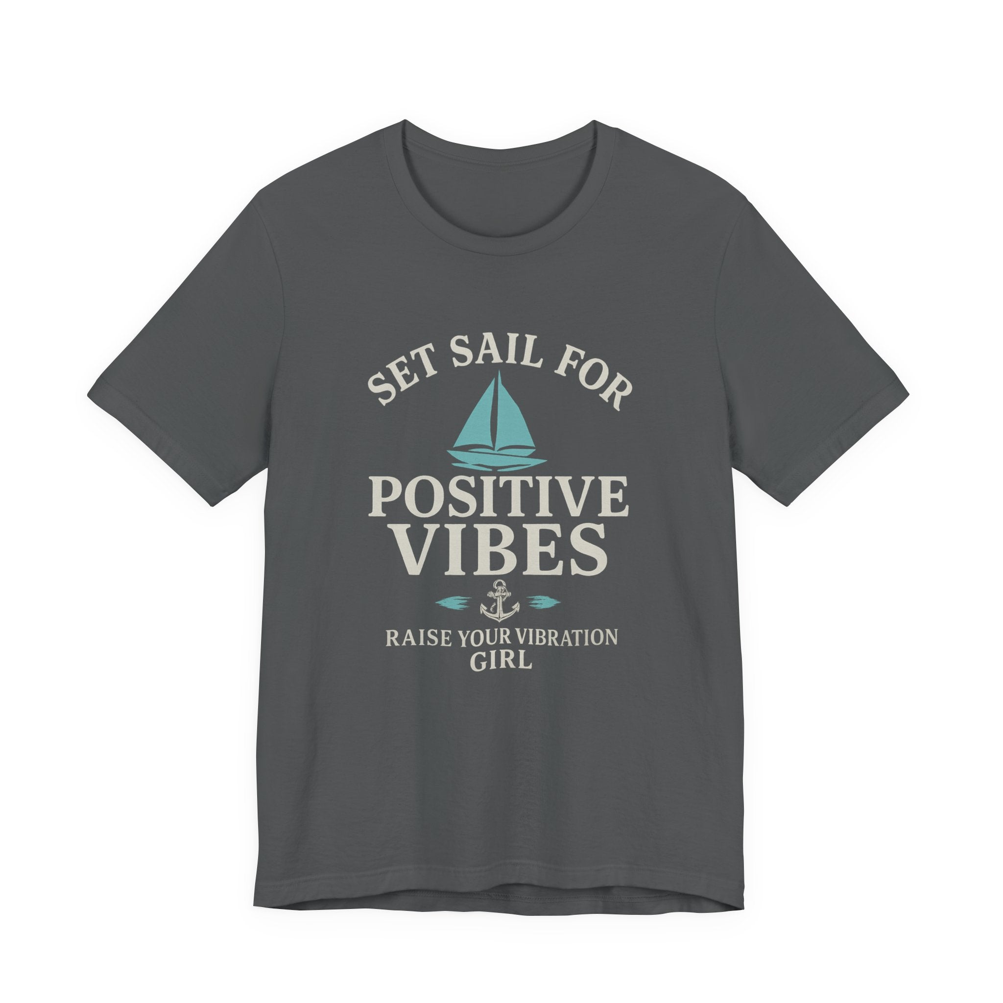 Positive Vibes Unisex Jersey Short Sleeve Tee